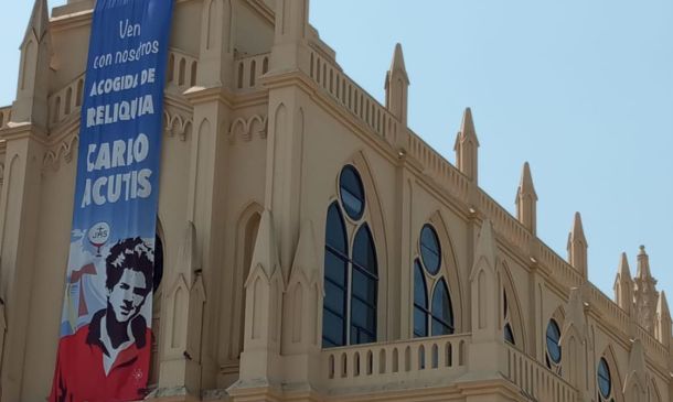 Chipiona acoge la reliquia del beato Carlo Acutis en los días previos a su canonización