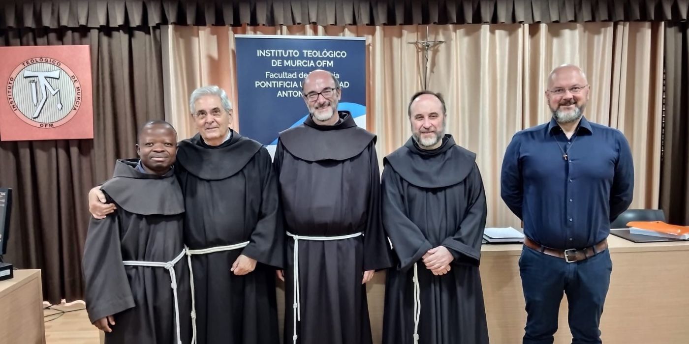 Fray Rufino Luis Quintana defiende su tesis doctoral en Murcia