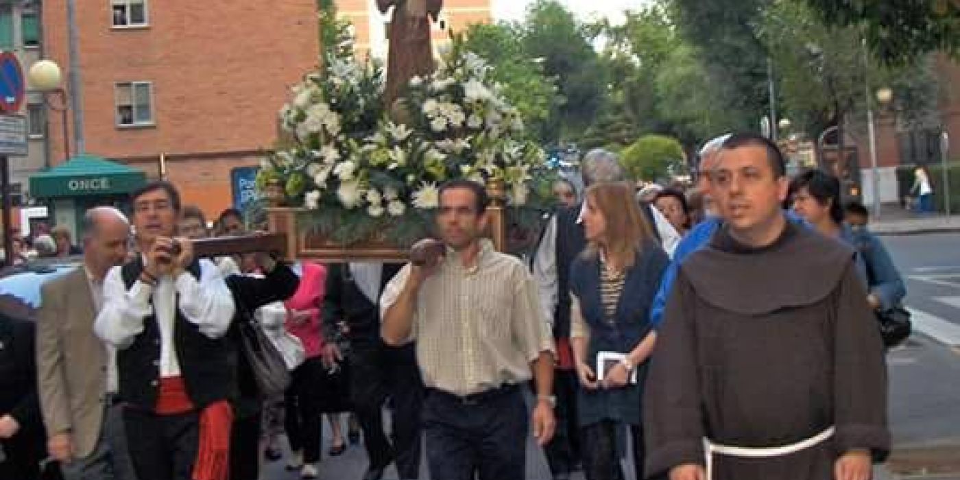 Alcorcón celebra la festividad de San Antonio.