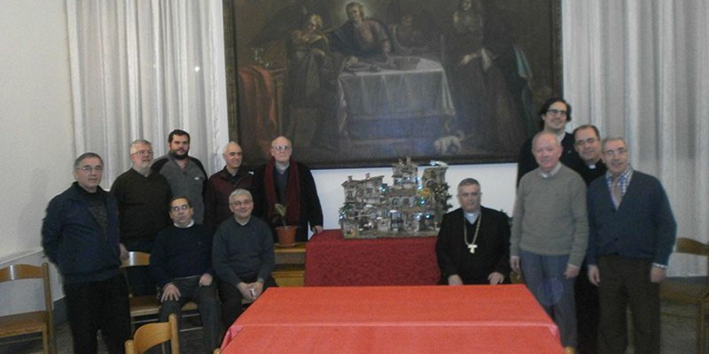 Hermanos españoles en Roma. Navidad
