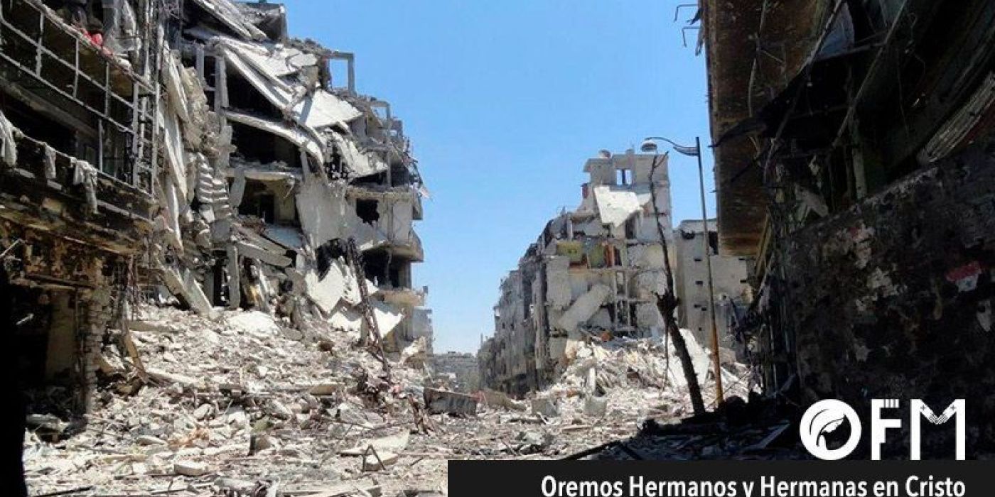 Llamamiento a favor de Siria del Ministro general y Custodio de Tierra Santa