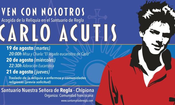 Agosto en el Santuario de Regla: encuentro con la reliquia del beato Carlo Acutis
